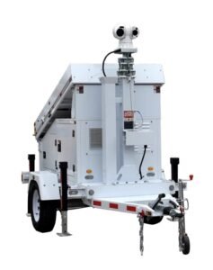 Solar Security Camera Trailer Rental