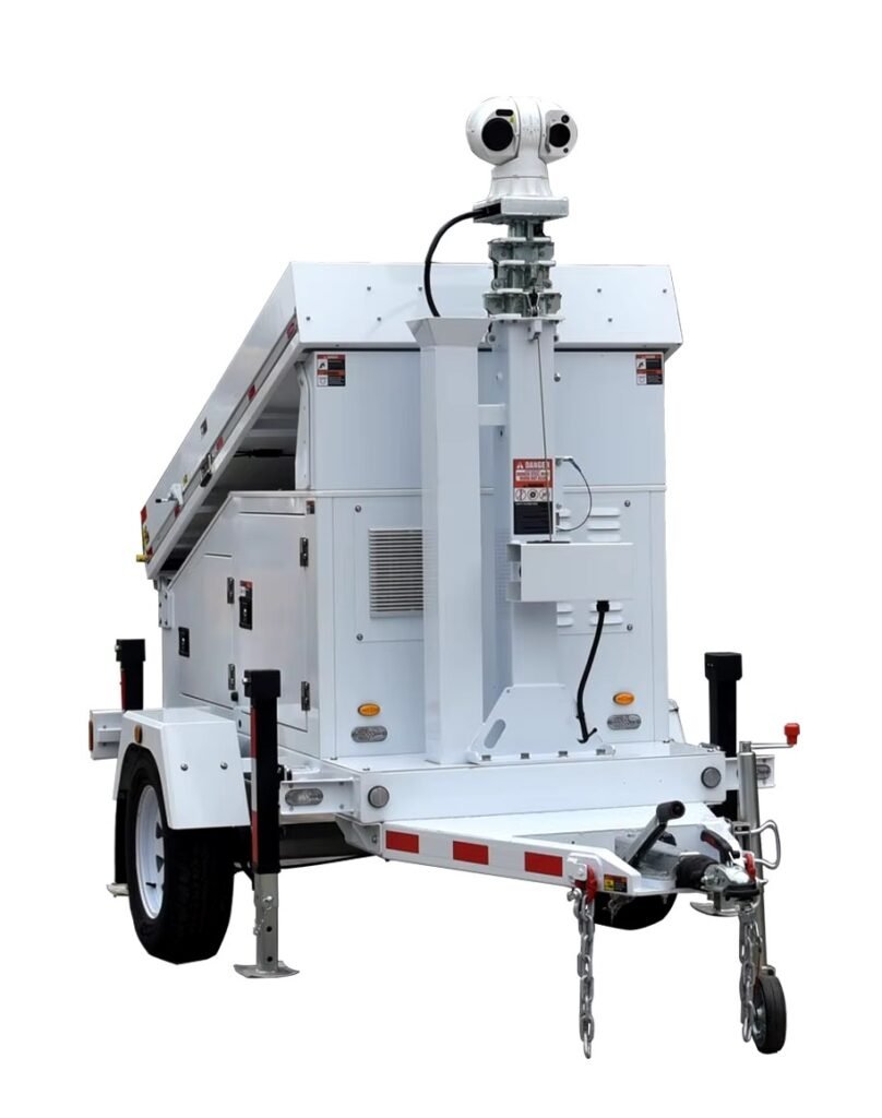 Solar Security Camera Trailer Rental